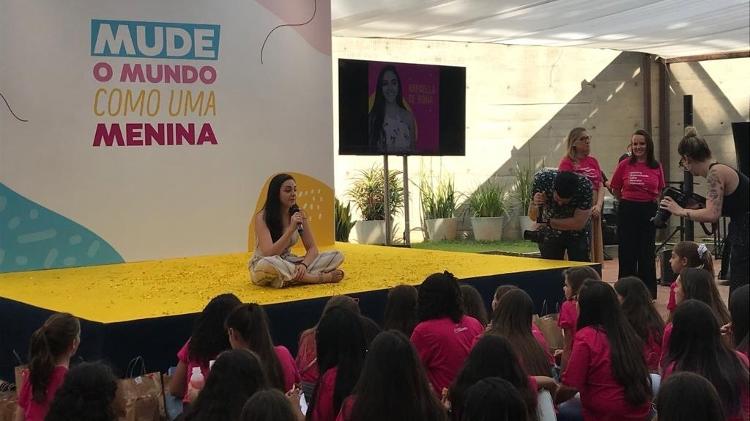Rafaella ganhou uma viagem para os Estados Unidos como prêmio do Força Meninas
